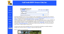 Desktop Screenshot of gulfsouthbmw.org